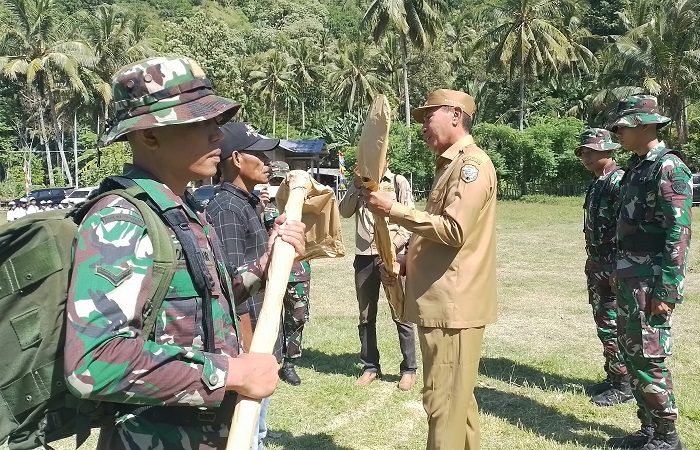 Program TMMD ke-119, Kodim Ende Kembali Buka Jalan Baru di Jalur Selatan