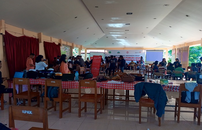 Kegiatan Forum Anak 2024 tingkat Manggarai Barat NTT di Pondok SVD Ketentang Labuan Bajo, Selasa (24/7/ 2024)