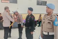 Polres Ende Siapkan Anggota Hadapi Pilkada, Gelar Latihan Operasi Mantap Praja. Foto: Willy Aran