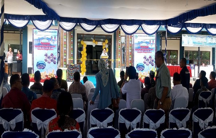Suasana peresmian Mal Pelayanan Publik Mabar NTT baru-baru ini di Labuan Bajo.