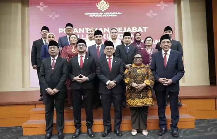Fadli Zon Lantik 13 Pejabat Tinggi Madya Kementerian Kebudayaan