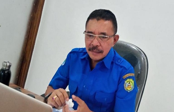 Direktur Perumda Air Minum Wae Mbeliling Mabar NTT, Aurelius Hubertus Endo. 