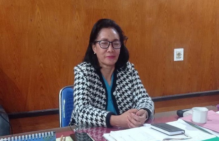 Kadis Peternakan Manggarai, drh. Yustina Ladjar
