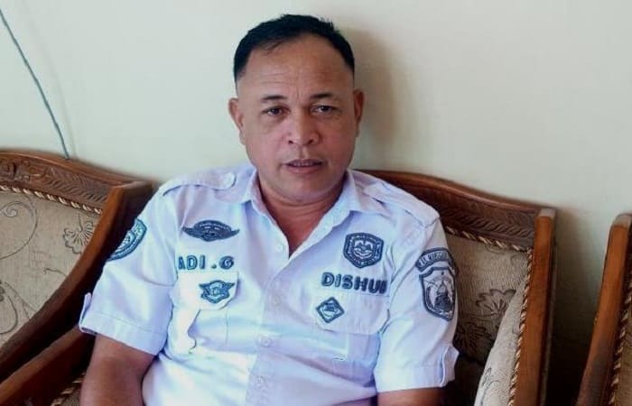 Kepala Dinas Perhubungan Mabar NTT Adrianus Gunawan. 