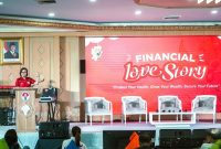 Wamenekraf Irene Umar pada acara Financial Love Story di Kemenpora, Jakarta, Sabtu (22/02/25). (Dok. Biro Komunikasi Kemenekraf/Bekraf)
