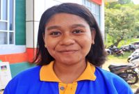 Ketua Forum Anak Sikka, Anastasia Yuniarti Petra Lotu