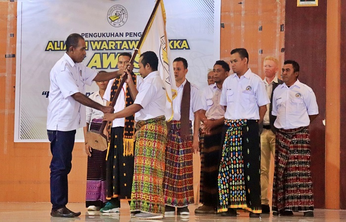 Pengukuhan Pengurus AWAS, Pers Independen Sikka Sejahtera