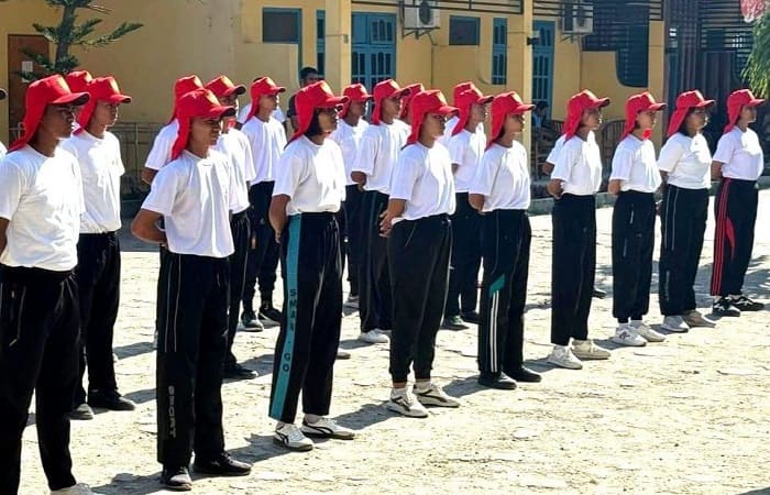 Pasukan pengibar bendera,Kabupaten Nagekeo.