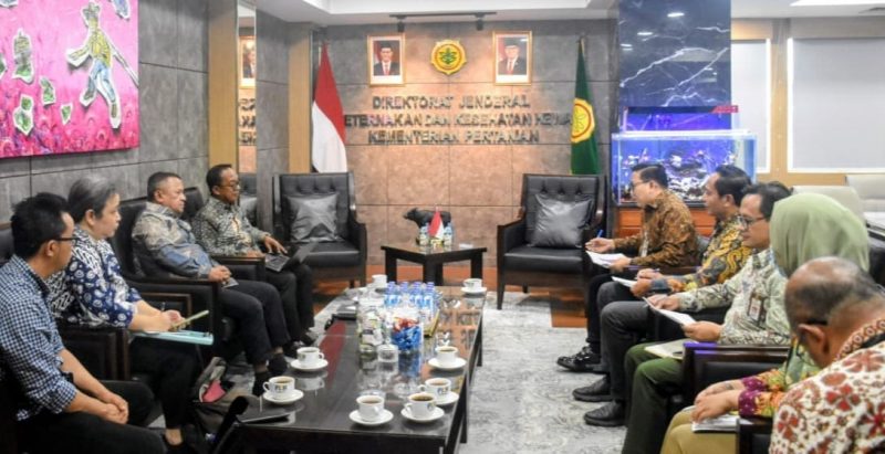 Terima DPP Patria PMKRI, Kementan Harapkan Komunitas Peternak Babi Berkontribusi Atasi Kemiskinan Ekstrem