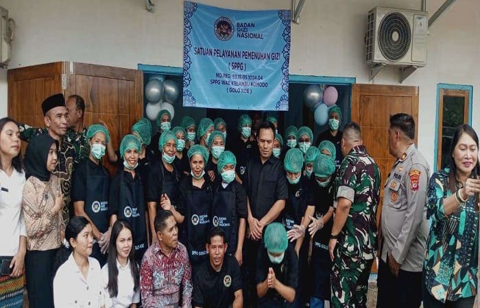 SPPG Wae Kelambu, Manggarai Barat  menjadi SPPG model.