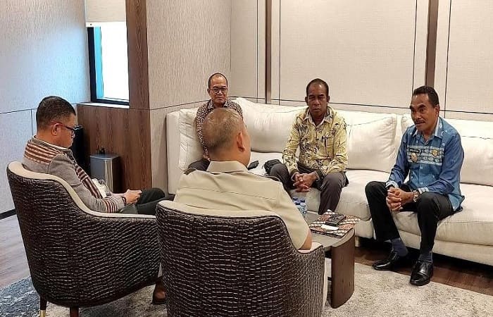 Wakil Bupati Nagekeo, Gonzalo G.M. Sada ketika berada di Kemenko Infra Jakarta.