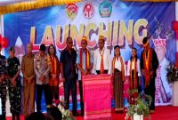 Gubernur Nusa Tenggara Timur Resmikan NTT Mart di Borong, Manggarai Timur, Senin (22/12/2025).