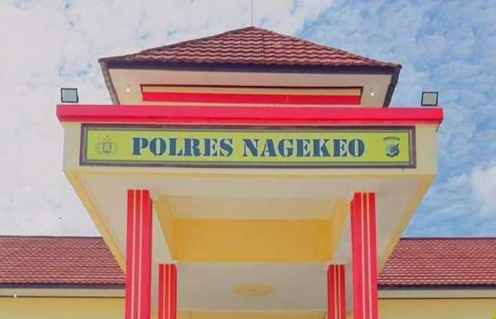 Kantor Kepolisian Resor Nagekeo.