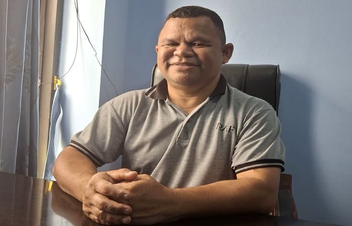 Direktur RSUD  Bajawa, Heronimus Du'e, S.Kep. NS, M. Adm. Kes