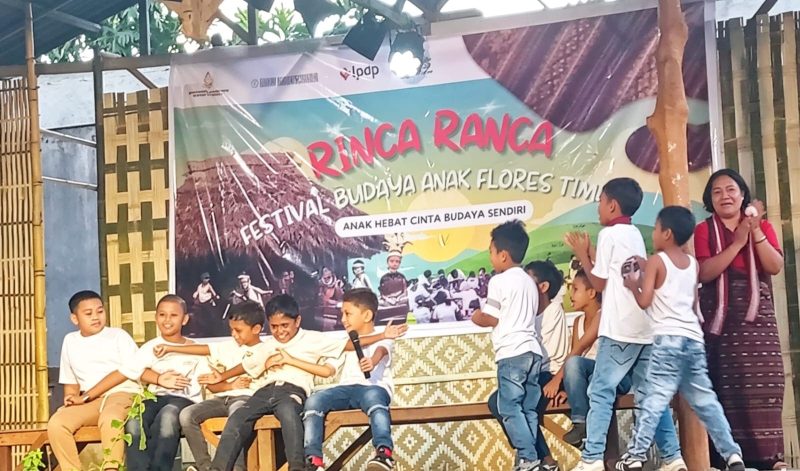 Festival Budaya Anak TBM Solita di Asam Satu--Ruang Pewarisan Nilai Budaya dan Hidupkan Iklim Wisata Flores Timur