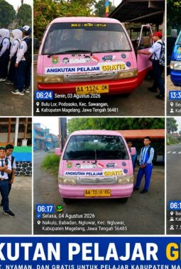 Angkutan Pelajar Aman (APA): Menjaga Keselamatan Siswa, Menghidupkan Angkutan Pedesaan Kabupaten Magelang