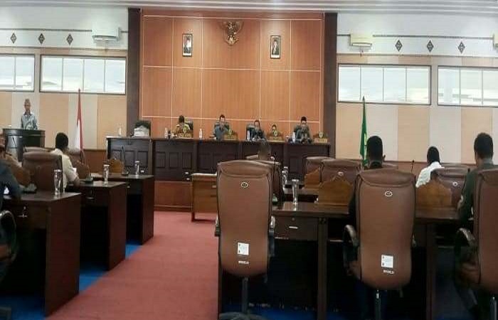 suasana rapat Banggar DPRD Manggarai Barat