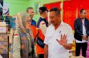 Deputi V BNPB dan Wabup gada,Bernadinus Dhey gebu.