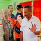 Deputi V BNPB dan Wabup gada,Bernadinus Dhey gebu.