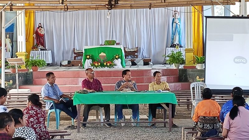 Suasana Pertemuan Perdana Persiapan Perayaan Satu Abad Paroki Santo Martinus Bola, Minggu (4/10/2026). Foto: Istimewa