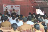 Anggota DPRD Provinsi NT Patris Lali Wolo menggelar reses di SMAK Baleriwu, Kecamatan Aesesa, Senin (26/10/2026).