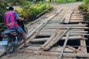 Kondisi Jembatan Pomaeke di Desa Aeramo, Kecamatan Aesesa, Kabupaten Nagekeo, NTT