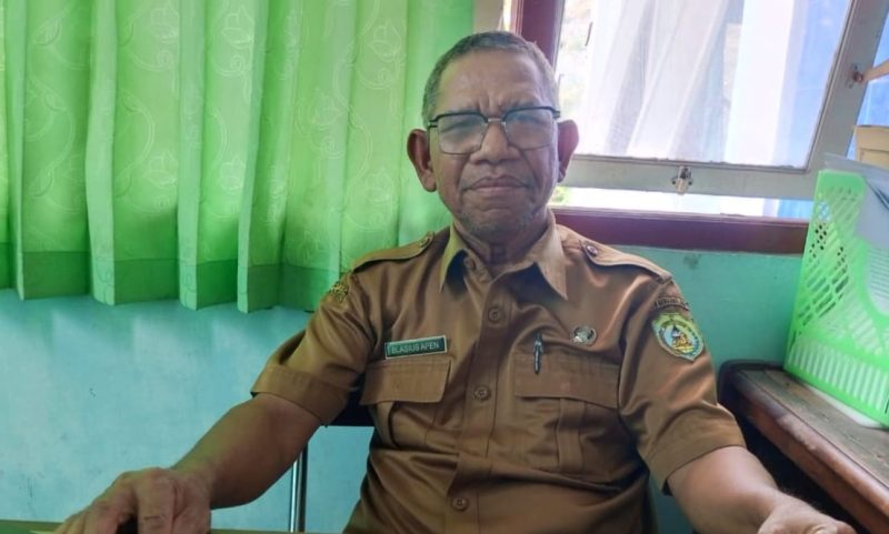 Blasius Apen, Kepala Bidang (Kabid) Produksi Tanaman Pangan (PTP) pada Dinas Tanaman Pangan, Hortikultura dan Perkebunan (DTPHP) Mabar